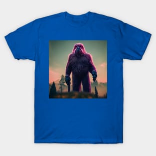 Dope Sasquatch in Nature T-Shirt